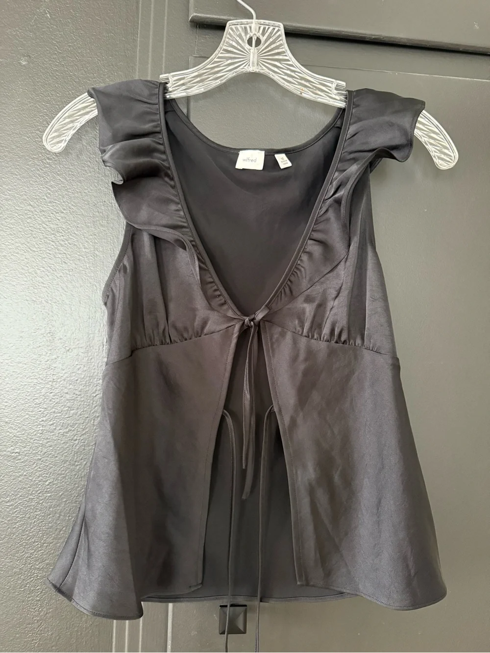 Wilfred aritzia tonka satin blouse - Picture 2 of 2